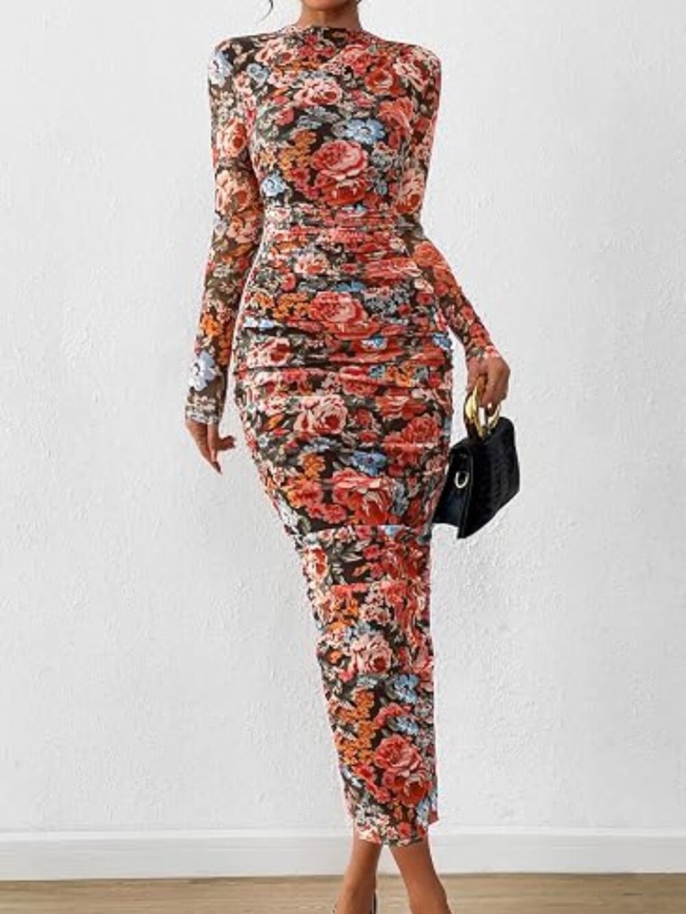 Long Sleeve Maxi Dresses for Women Wedding Guest Fall Outfits